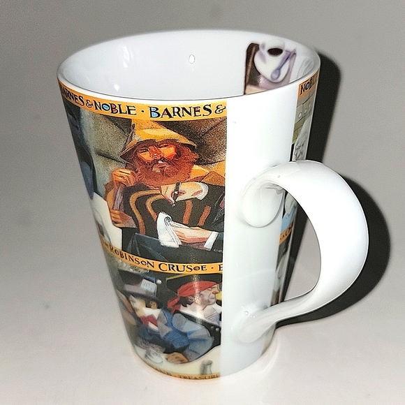 BARNES & NOBLE CLASSIC BOOKS UNFORGETTABLE CHARACTERS COFFEE MUG - Picture 7 of 12